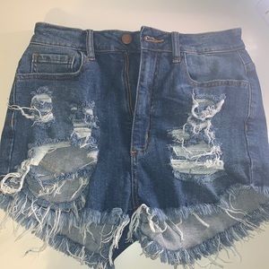 fashion nova jean shorts